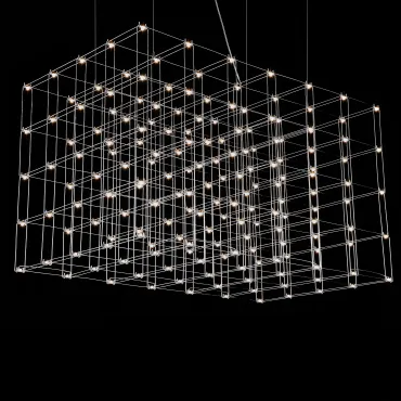 Подвесная люстра Quasar Cosmos Square LED pendant light 80/80/140