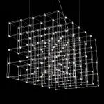 Подвесная люстра Quasar Cosmos Square LED pendant light 80/80/140