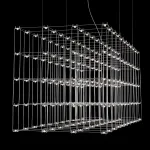 Подвесная люстра Quasar Cosmos Square LED pendant light 80/80/200