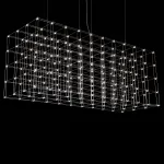 Подвесная люстра Quasar Cosmos Square LED pendant light 80/80/200