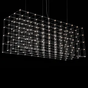 Подвесная люстра Quasar Cosmos Square LED pendant light 80/80/200