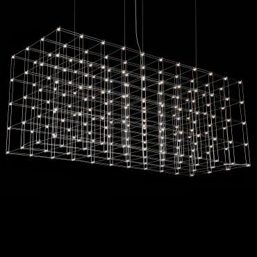Подвесная люстра Quasar Cosmos Square LED pendant light 80/80/200