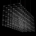 Подвесная люстра Quasar Cosmos Square LED pendant light 80/80/200