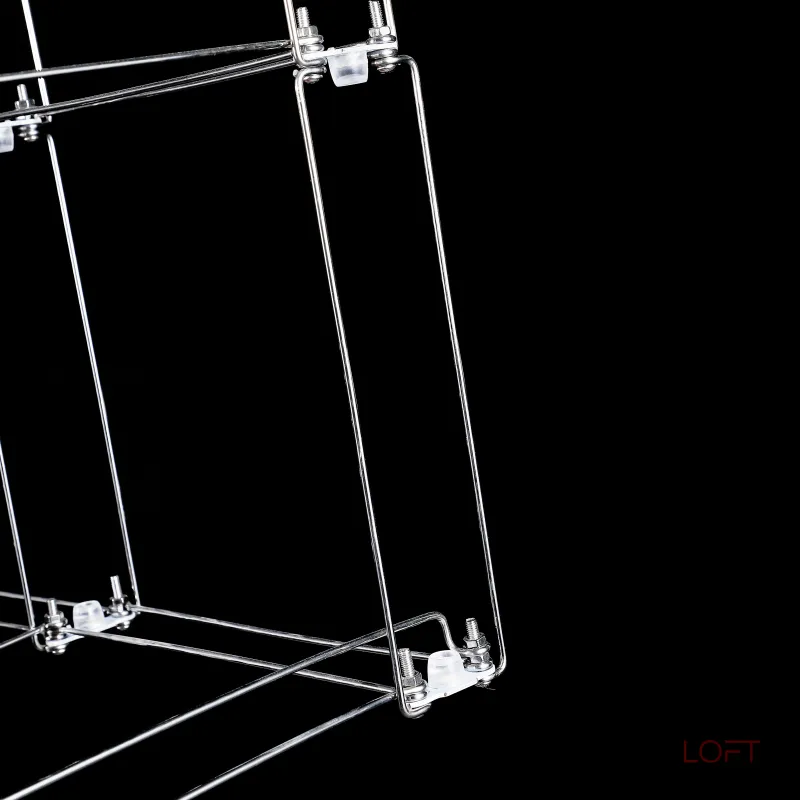 Подвесная люстра Quasar Cosmos Square LED pendant light 80/80/200