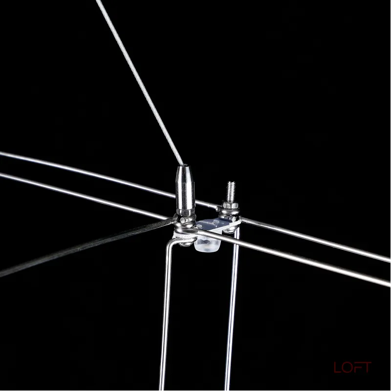 Подвесная люстра Quasar Cosmos Square LED pendant light 80/80/200