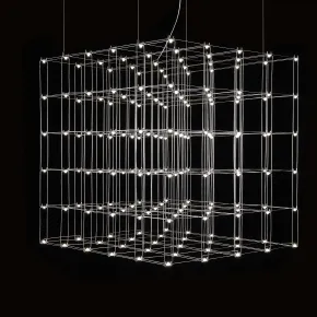 Подвесная люстра Quasar Cosmos Square LED pendant light 100/100/100