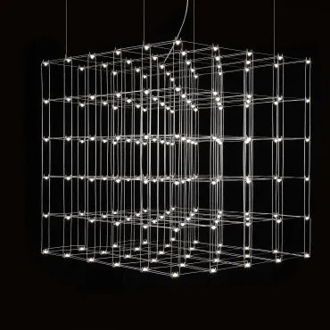 Подвесная люстра Quasar Cosmos Square LED pendant light 100/100/100