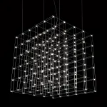Подвесная люстра Quasar Cosmos Square LED pendant light 100/100/100