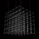 Подвесная люстра Quasar Cosmos Square LED pendant light 100/100/100