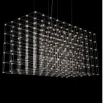 Подвесная люстра Quasar Cosmos Square LED pendant light 200/100/100