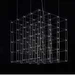 Подвесная люстра Quasar Cosmos Square LED pendant light 80/80/80