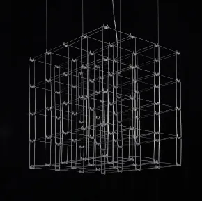 Подвесная люстра Quasar Cosmos Square LED pendant light 80/80/80