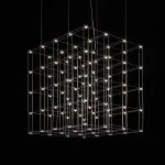 Подвесная люстра Quasar Cosmos Square LED pendant light 80/80/80