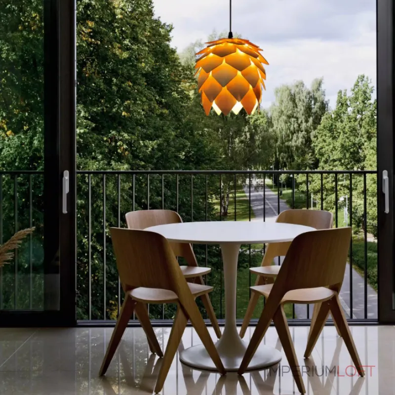 Подвесной светильник Crimea Pine Cone natural wood D20 от ImperiumLoft Подвесной светильник Crimea Pine Cone natural wood D20 от ImperiumLoft