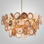 Люстра на штанге Agate Burst Chandelier 3 Round D70