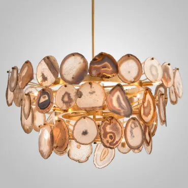 Люстра на штанге Agate Burst Chandelier 3 Round D70 Люстра на штанге Agate Burst Chandelier 3 Round D70