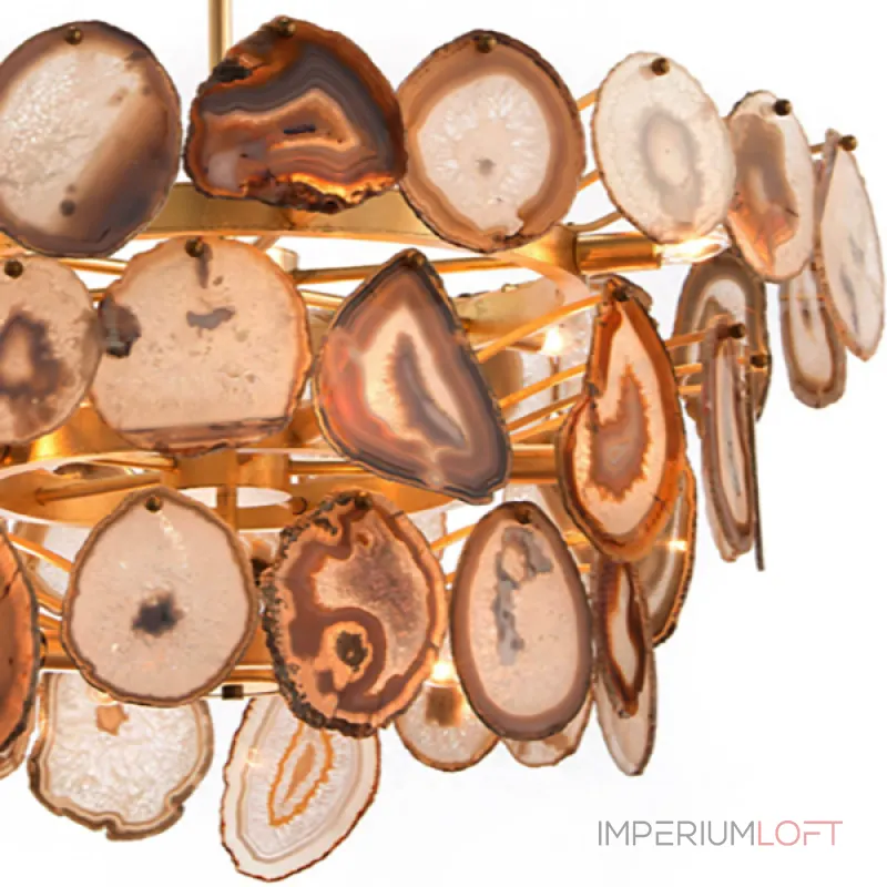 Люстра на штанге Agate Burst Chandelier 3 Round D70 Люстра на штанге Agate Burst Chandelier 3 Round D70