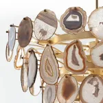Люстра на штанге Agate Burst Chandelier 3 Round D70