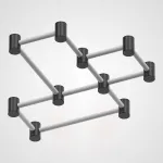 Потолочный светильник SART D от ImperiumLoft