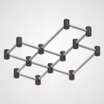 Потолочный светильник SART F от ImperiumLoft