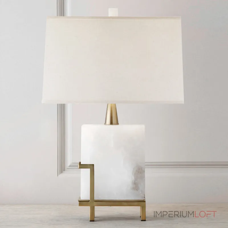 Настольная лампа Art-Deco White marble Lamp от ImperiumLoft Настольная лампа Art-Deco White marble Lamp от ImperiumLoft