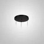 Потолочное крепление — металлический диск CEILING MOUNT 2 D40 Black от ImperiumLoft