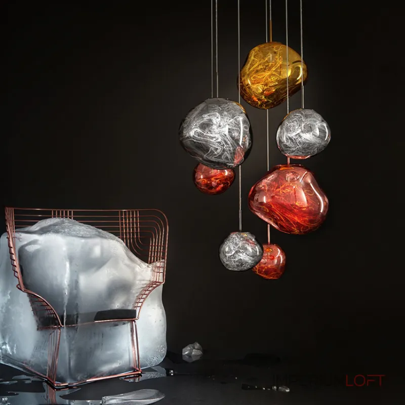Подвесной светильник Tom Dixon Melt Pendant Silver D38 от ImperiumLoft