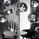Подвесной светильник Tom Dixon Melt Pendant Silver D38 от ImperiumLoft