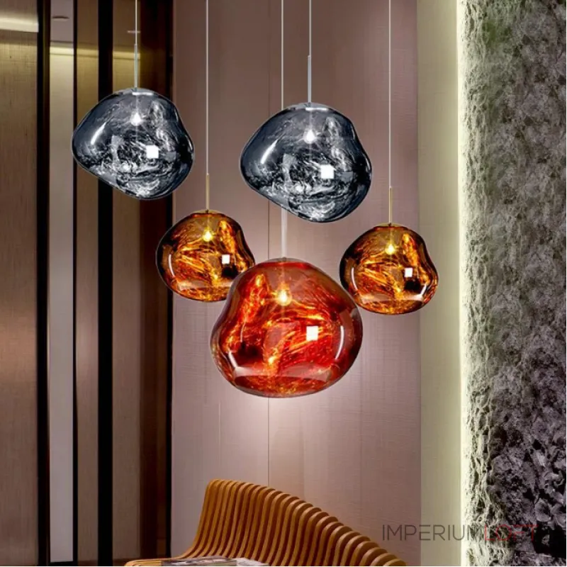 Подвесной светильник Tom Dixon Melt Pendant Silver D38 от ImperiumLoft