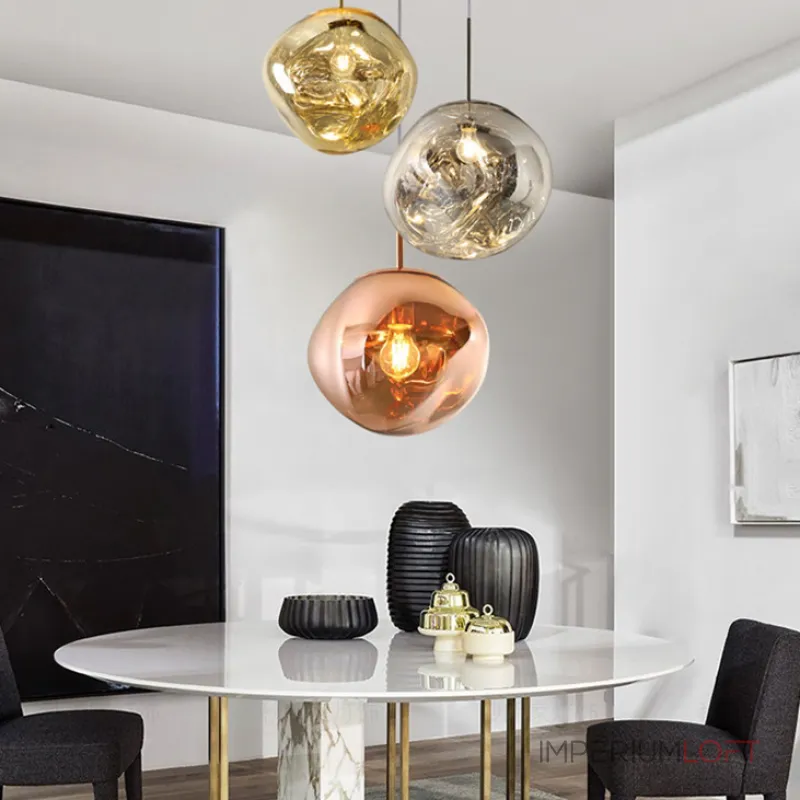 Подвесной светильник Tom Dixon Melt Pendant Silver D38 от ImperiumLoft