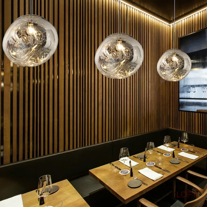 Подвесной светильник Tom Dixon Melt Pendant Silver D38 от ImperiumLoft
