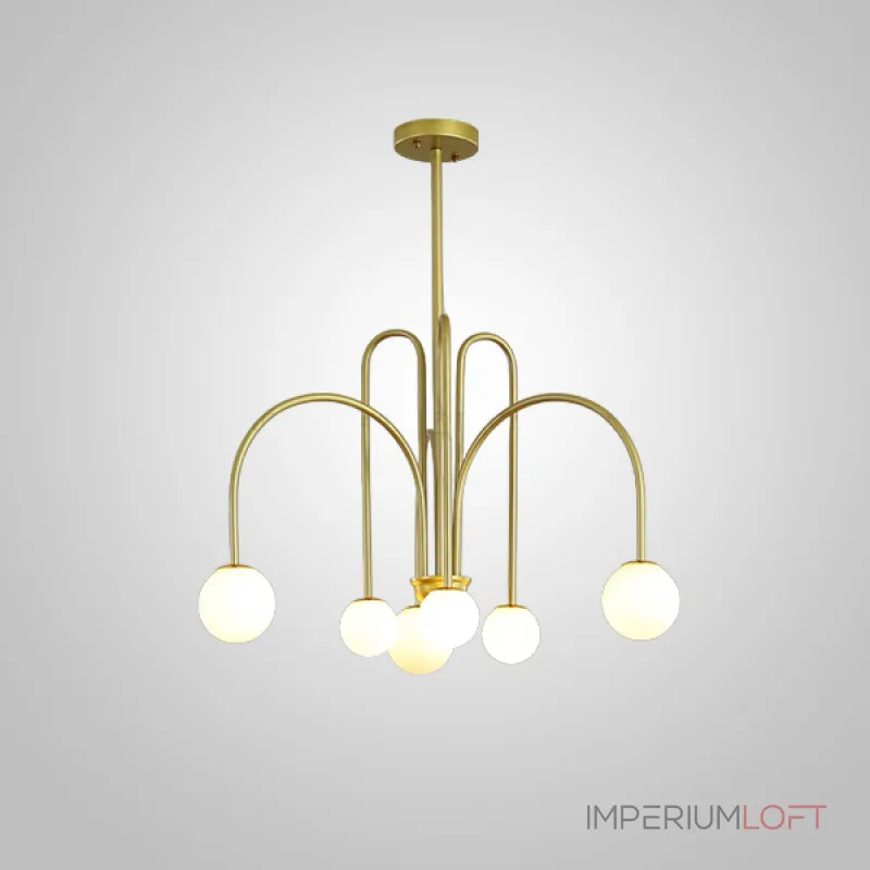 Люстра на штанге DAY L6 D75 Gold Люстра на штанге DAY L6 D75 Gold