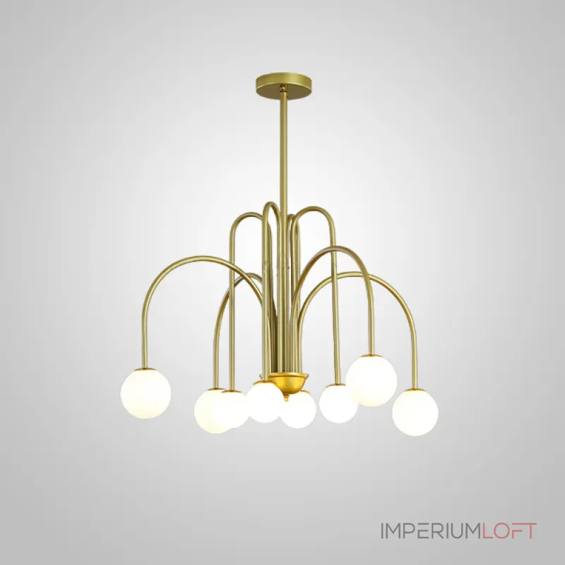 Люстра на штанге DAY L8 D75 Gold Люстра на штанге DAY L8 D75 Gold