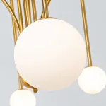 Люстра на штанге DAY L8 D100 Gold