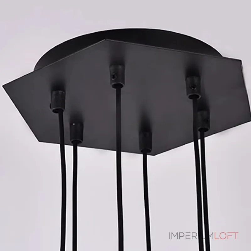 Подвесной светильник Via Wireflow polyhedral 0307 Pendan Light от ImperiumLoft