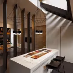 Подвесной светильник Via Wireflow polyhedral 0307 Pendan Light от ImperiumLoft