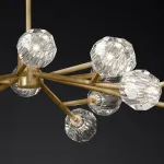 Люстра на штанге Boule De Cristal Round Chandelier 18