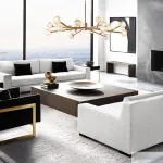 Люстра на штанге Boule De Cristal Round Chandelier 18