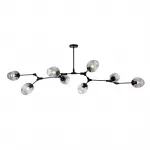 Люстра на штанге Адель Branching Bubble Chandelier L8 Black Tinted