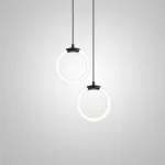 Подвесной светильник NILS DUO D15 Black от ImperiumLoft