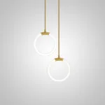 Подвесной светильник NILS DUO D20 Brass от ImperiumLoft