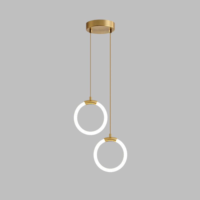 Подвесной светильник NILS DUO D20 Brass от ImperiumLoft