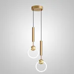 Подвесной светильник FINNUR RING DUO D20 Brass от ImperiumLoft
