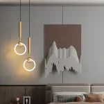 Подвесной светильник FINNUR RING DUO D15 Black от ImperiumLoft