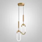 Подвесной светильник FINNUR DUO B H30 Brass от ImperiumLoft