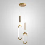 Подвесной светильник FINNUR DUO C H40 Brass от ImperiumLoft