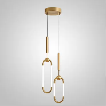 Подвесной светильник FINNUR DUO C H40 Brass