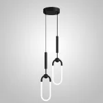Подвесной светильник FINNUR DUO A H30 Black от ImperiumLoft