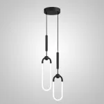 Подвесной светильник FINNUR DUO A H40 Black от ImperiumLoft