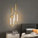 Подвесной светильник FINNUR DUO A H40 Brass от ImperiumLoft